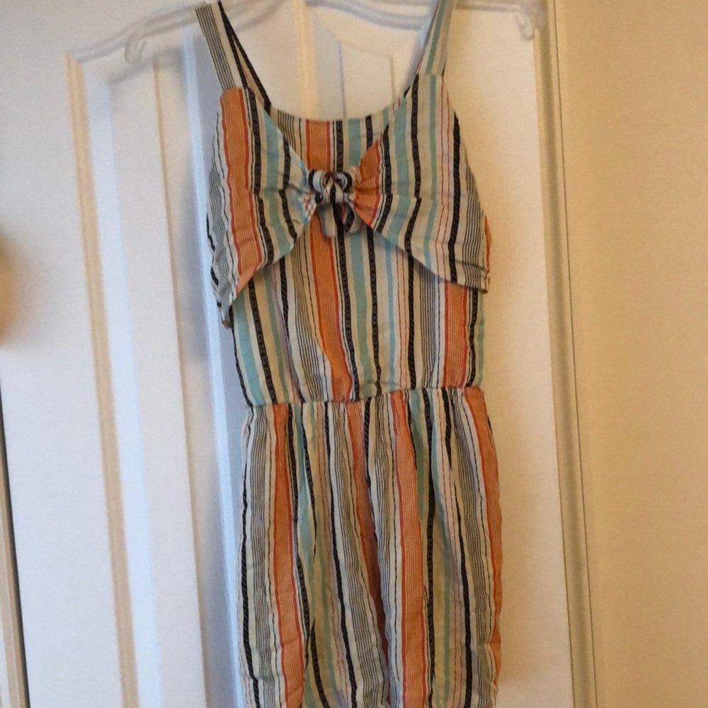 NWT girls lined romper. Super soft